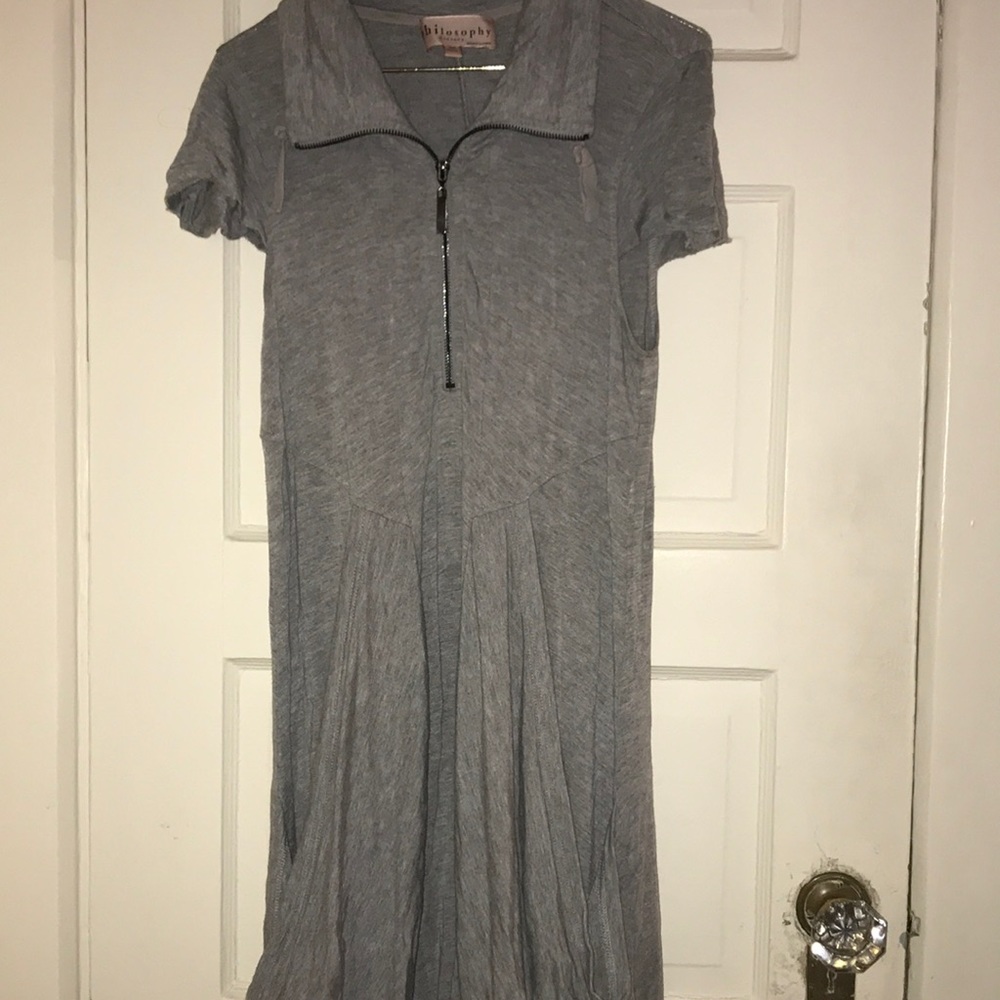 Grey tshirt dress